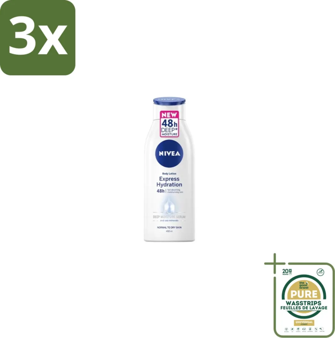 NIVEA Express Hydration 48H Bodylotion 1200ml