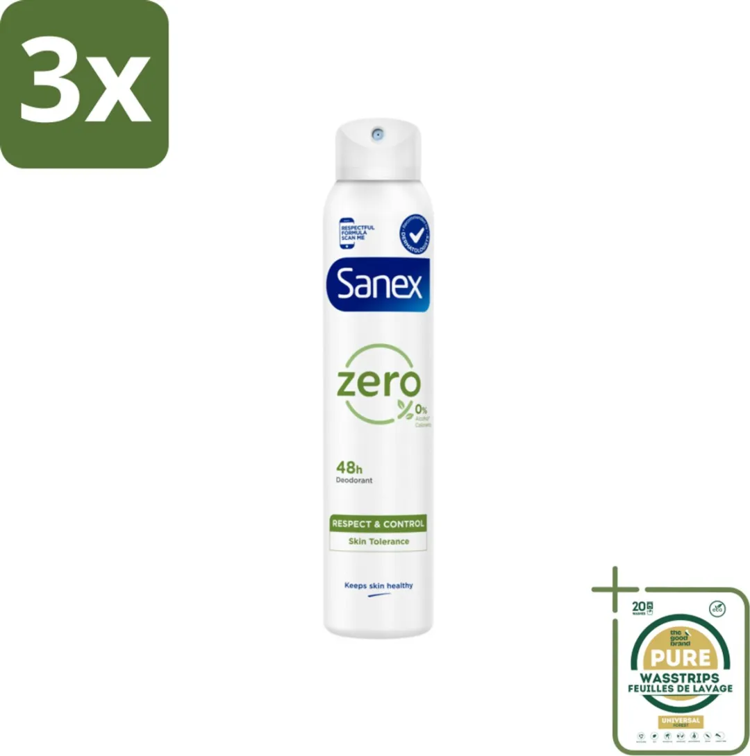 Sanex Zero% Deodorant Spray 200ml
