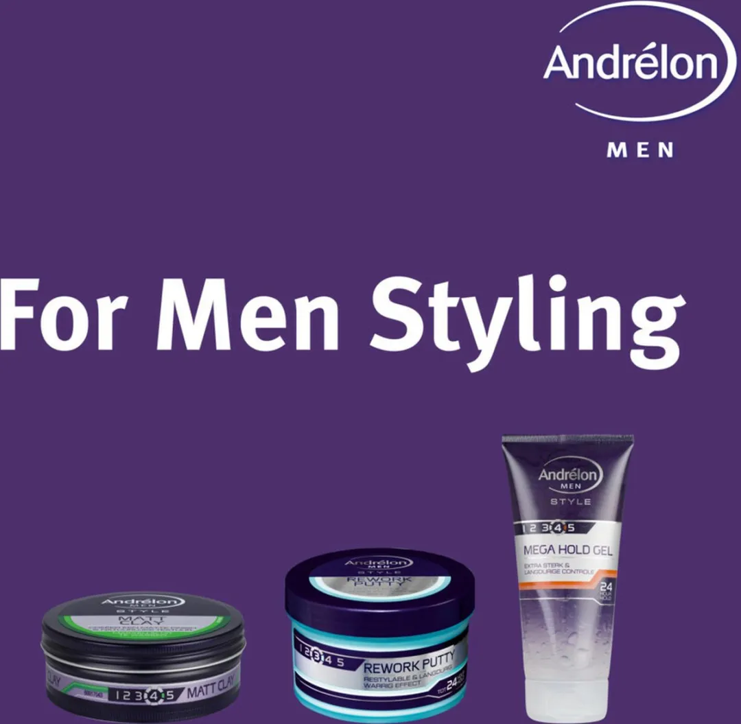 Andrélon Restyle For Men Haargel 75ml - Gum