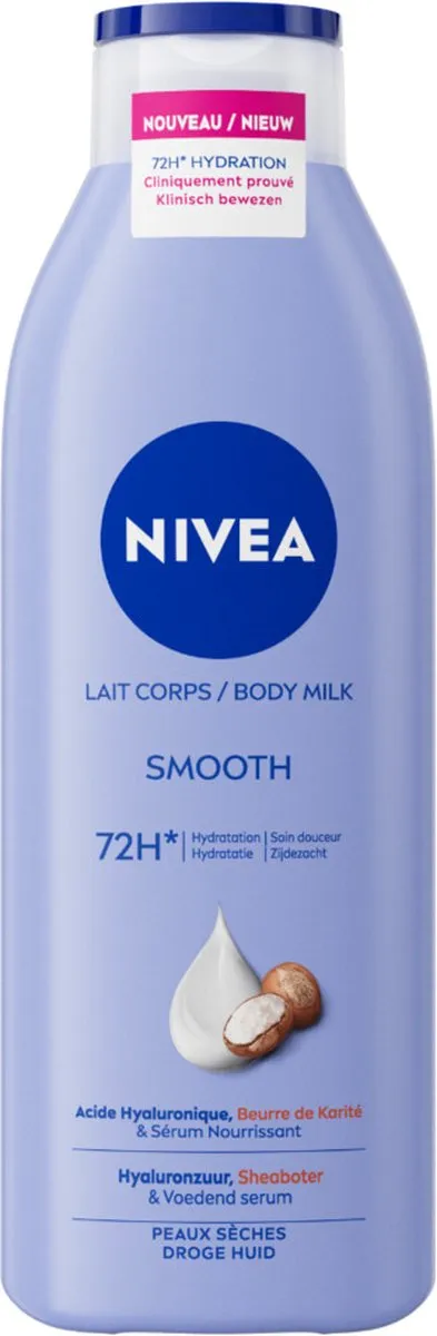 NIVEA Zijdezachte Body Milk 250ml - 6 Stuks