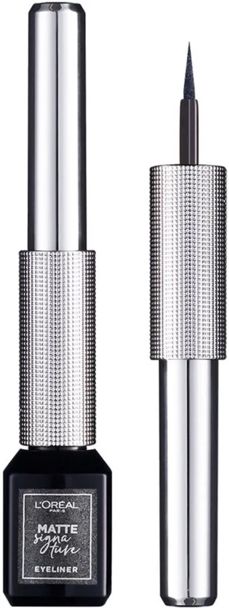 L'Oréal Metal Signature Eyeliner 3x3ml - Platinum