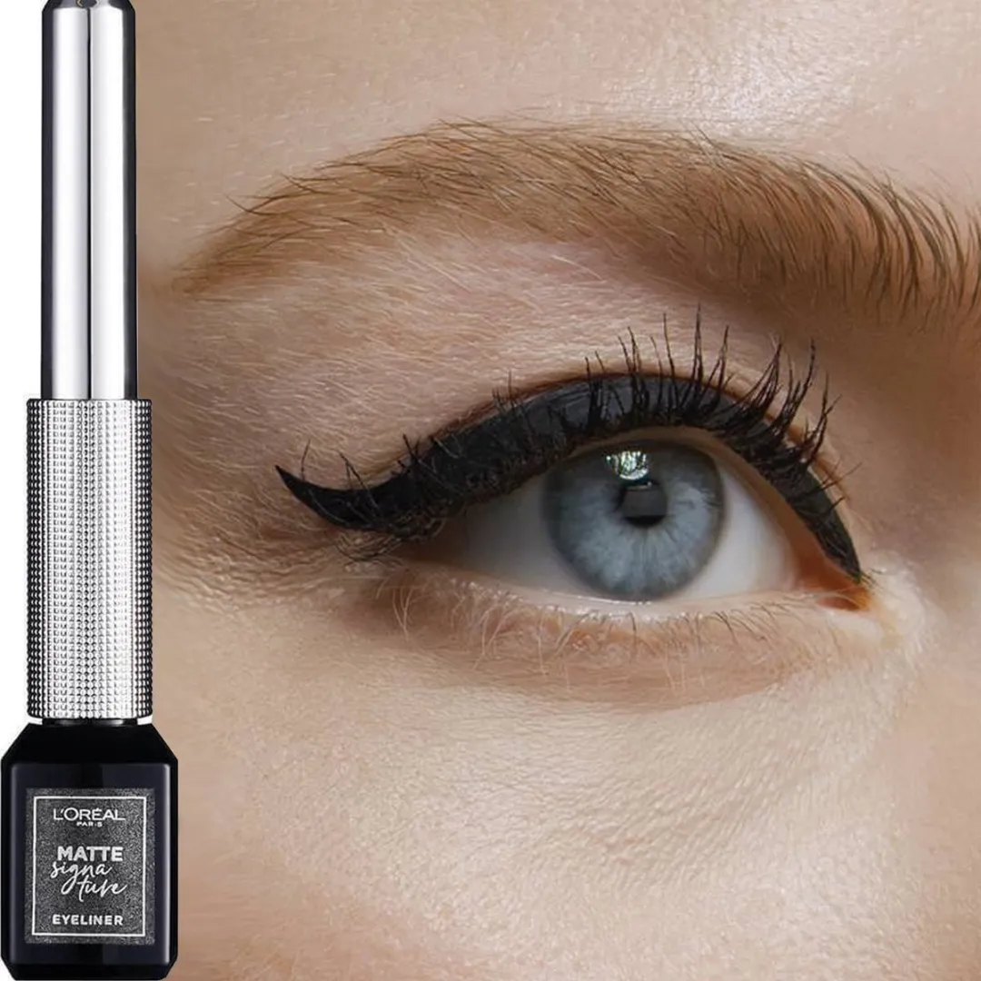L'Oréal Metal Signature Eyeliner 3x3ml - Platinum