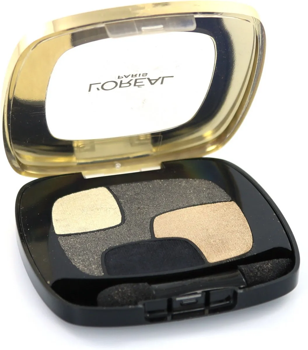 L'Oréal Paris Color Riche Quad Oogschaduw P14 Golden Black - 4 Kleuren