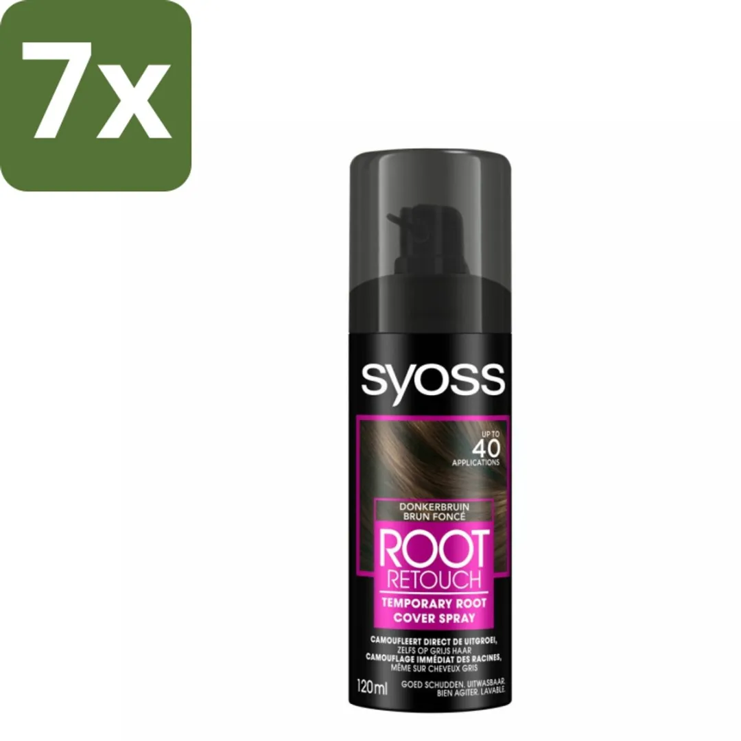 SYOSS Uitgroeispray Donkerbruin