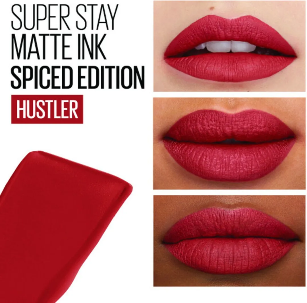 Maybelline SuperStay Matte Ink 335 Hustler Lippenstift - Rood - 5ml