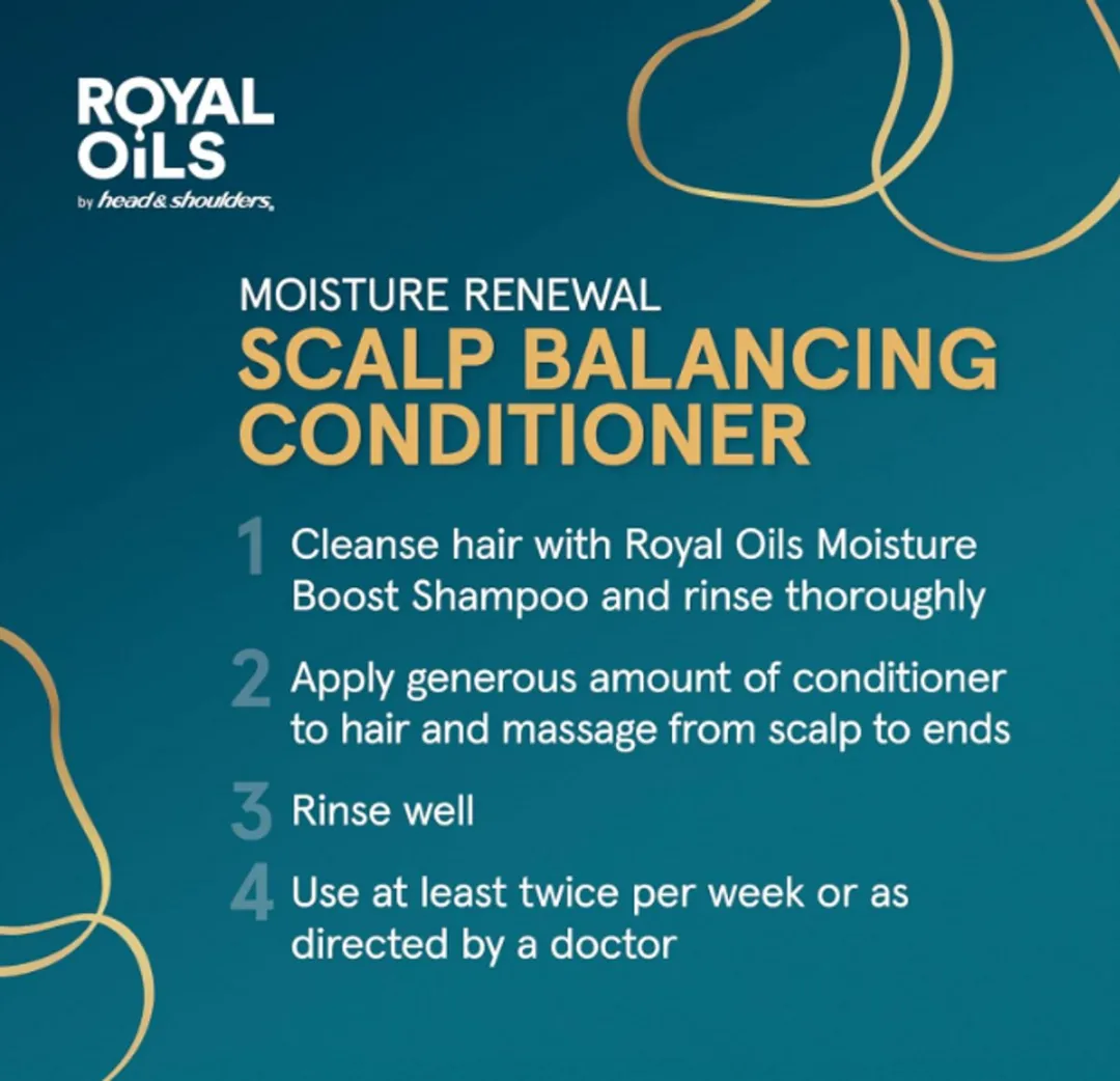 Head & Shoulders Royal Oils Conditioner 400ml - Kokosolie & Appelazijn
