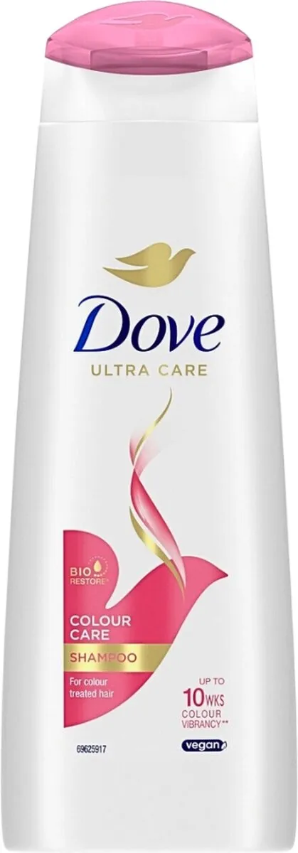 Dove Ultra Care Shampoo - Gekleurd Haar 250ml - 10 Stuks