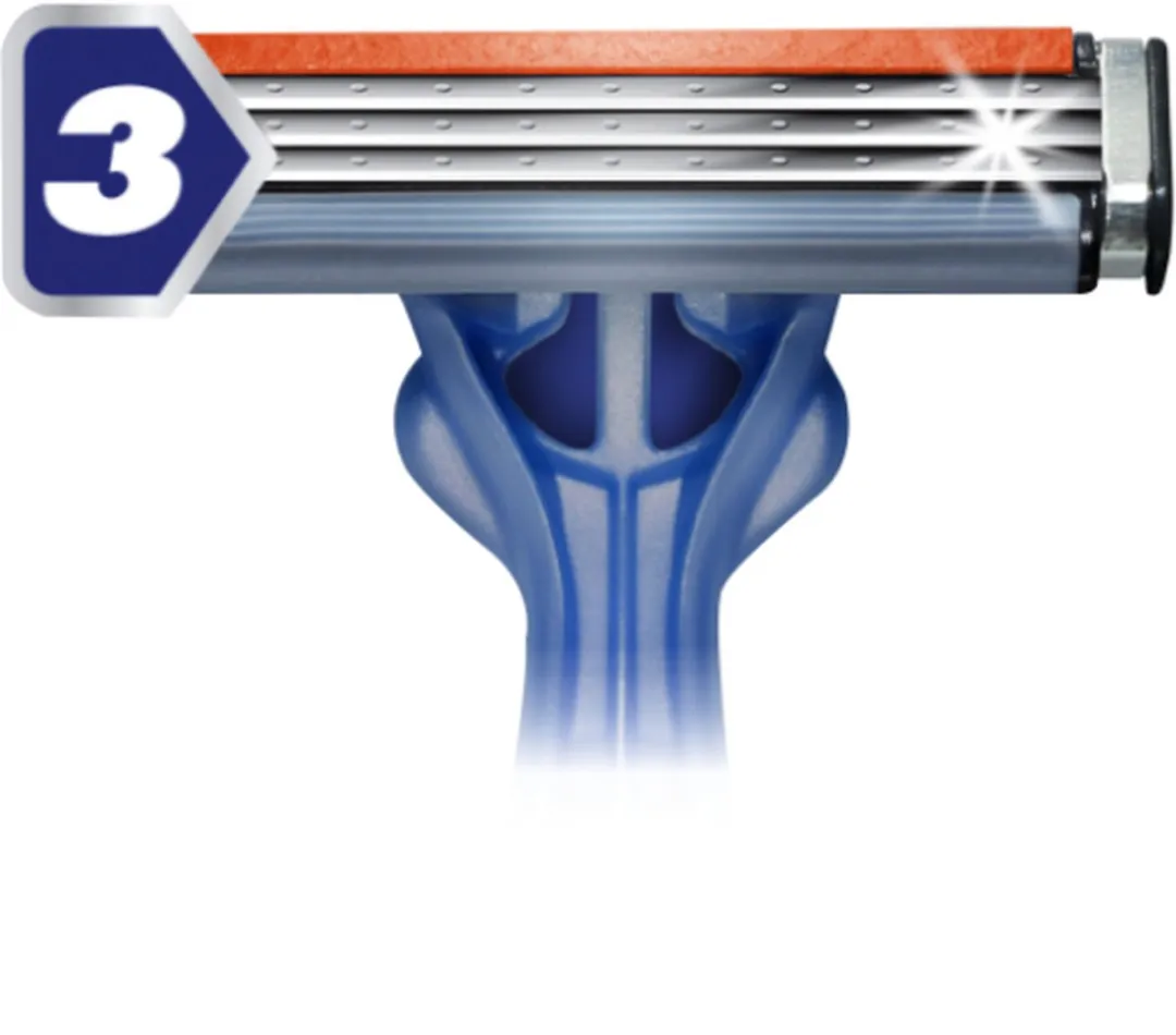 Gillette Blue3 Scheermesjes - 3 Stuks - afbeelding 6 van 12