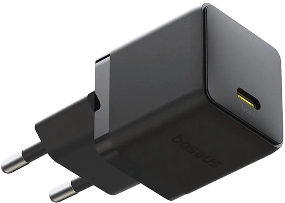 Baseus 30W USB-C Wandlader - Zwart