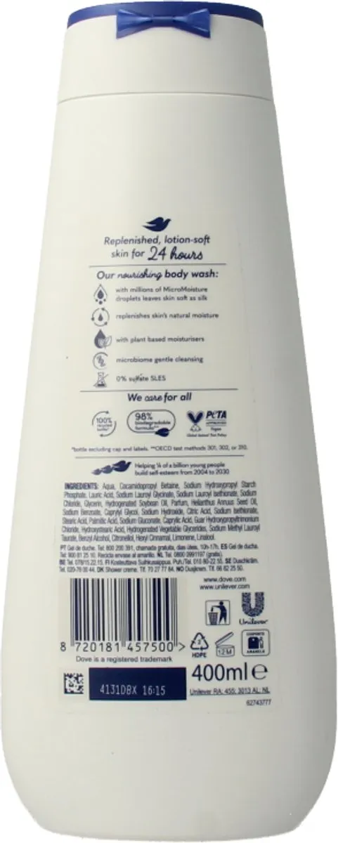 Dove Deeply Nourishing Douchegel 400ml