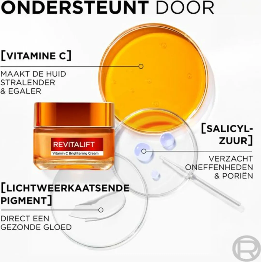 L'Oréal Paris Revitalift Vitamine C Brightening Cream 50ml - 6 Stuks