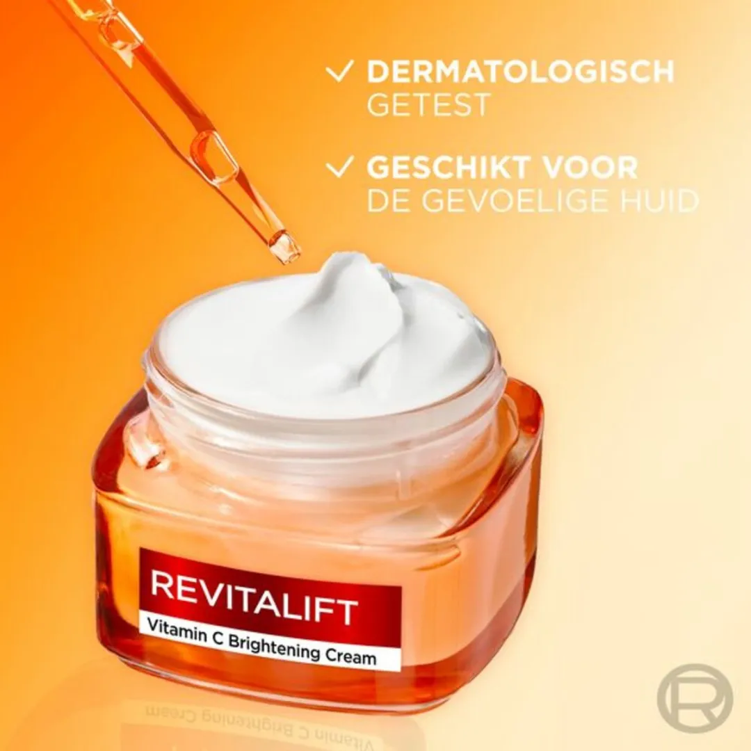 L'Oréal Paris Revitalift Vitamine C Brightening Cream 50ml - 6 Stuks - afbeelding 6 van 6