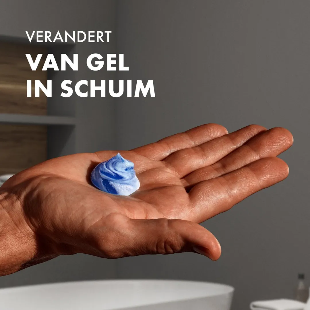 Gillette Fusion Scheergel Amandelolie 1200ml - 6 Stuks