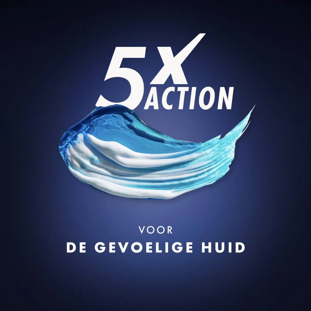 Gillette Fusion Scheergel Amandelolie 1200ml - 6 Stuks