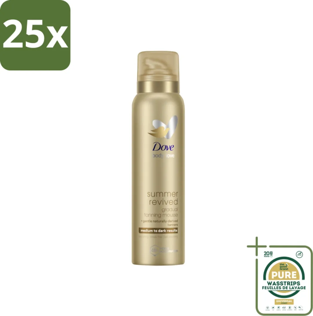 Dove Summer Revived Bodymousse Medium-Dark 150ml
