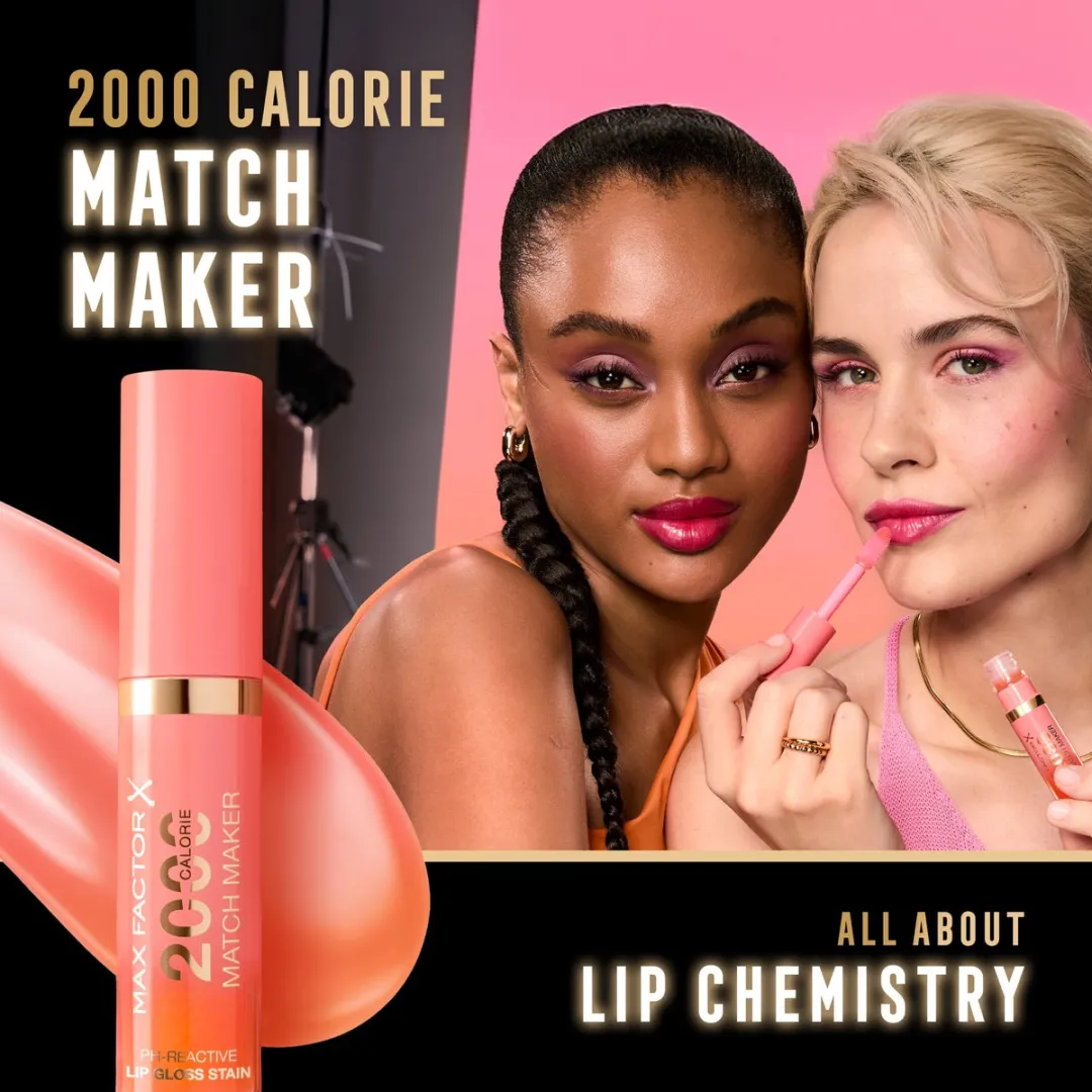 Max Factor 2000 Calorie Match Maker Lip Gloss Stain - 4.4ml - Bubbly