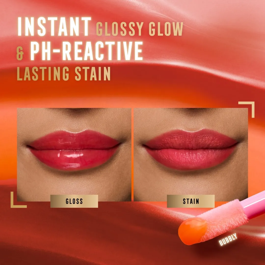 Max Factor 2000 Calorie Match Maker Lip Gloss Stain - 4.4ml - Bubbly