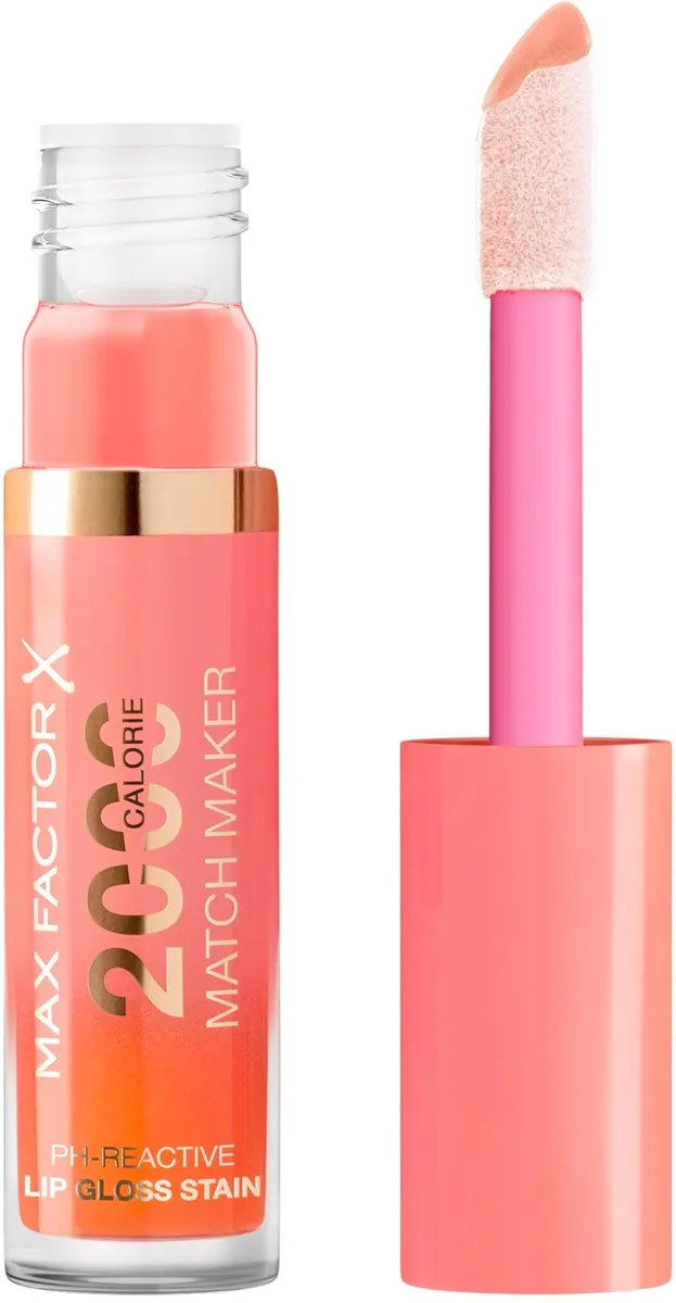 Max Factor 2000 Calorie Match Maker Lip Gloss Stain - 4.4ml - Bubbly