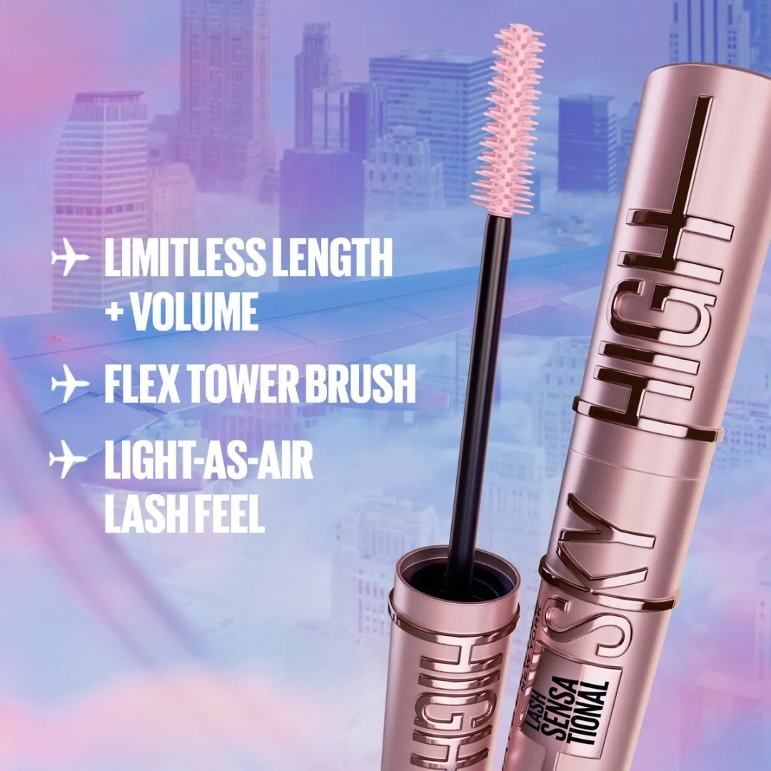 Maybelline Lash Sensational Sky High Mascara Very Black - 7,2ml