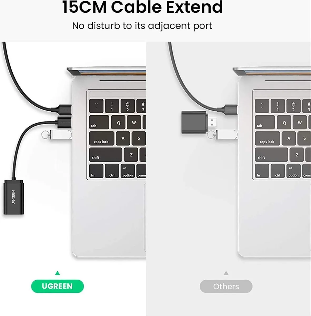 UGREEN UGR-30724 Externe USB Geluidskaart - Zwart