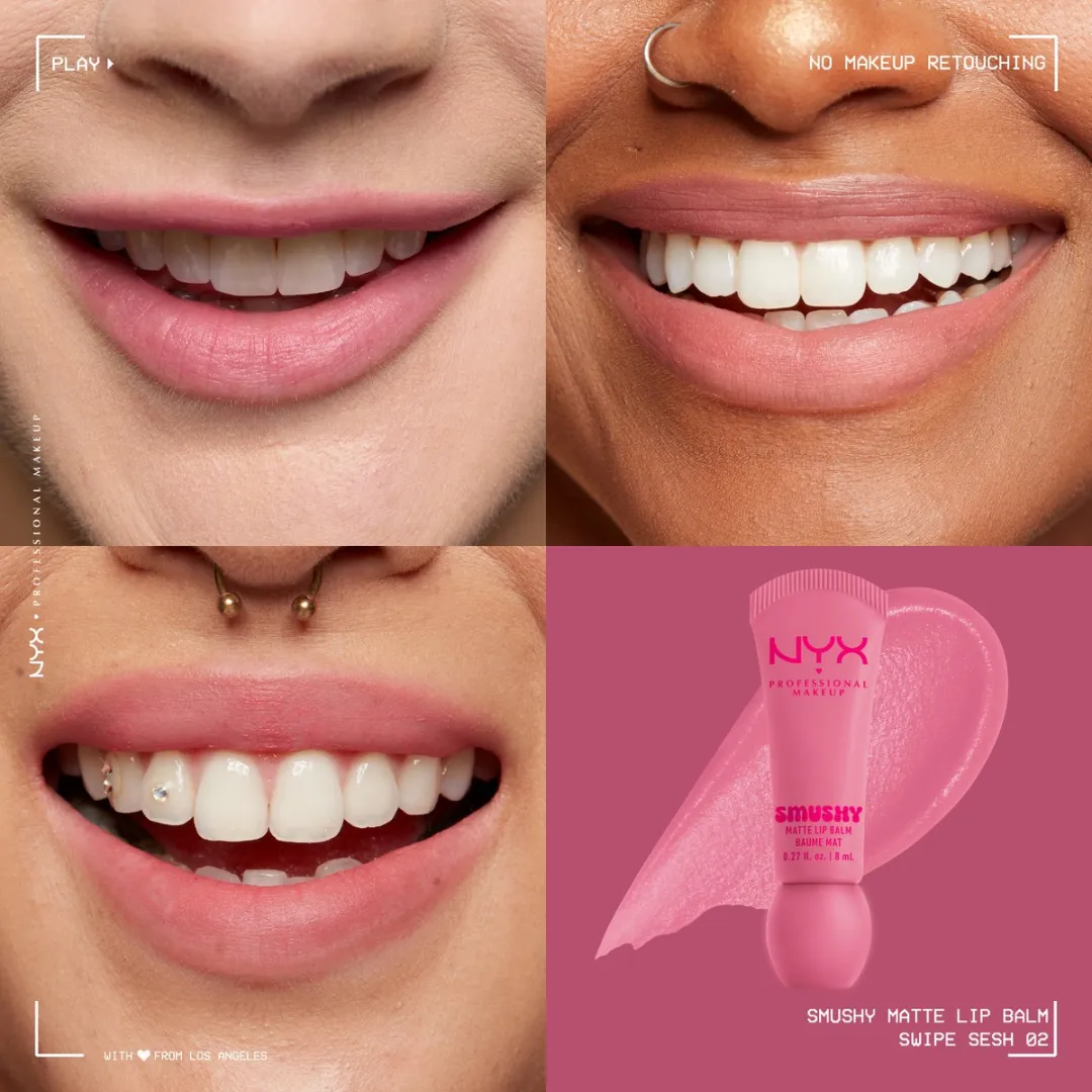 NYX Smushy Matte Swipe Sesh Lippenbalsem 8ml