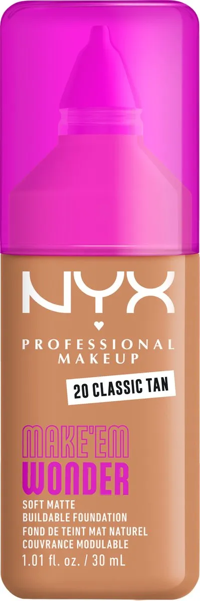 NYX Make 'EM Wonder Foundation Classic Tan 30ml
