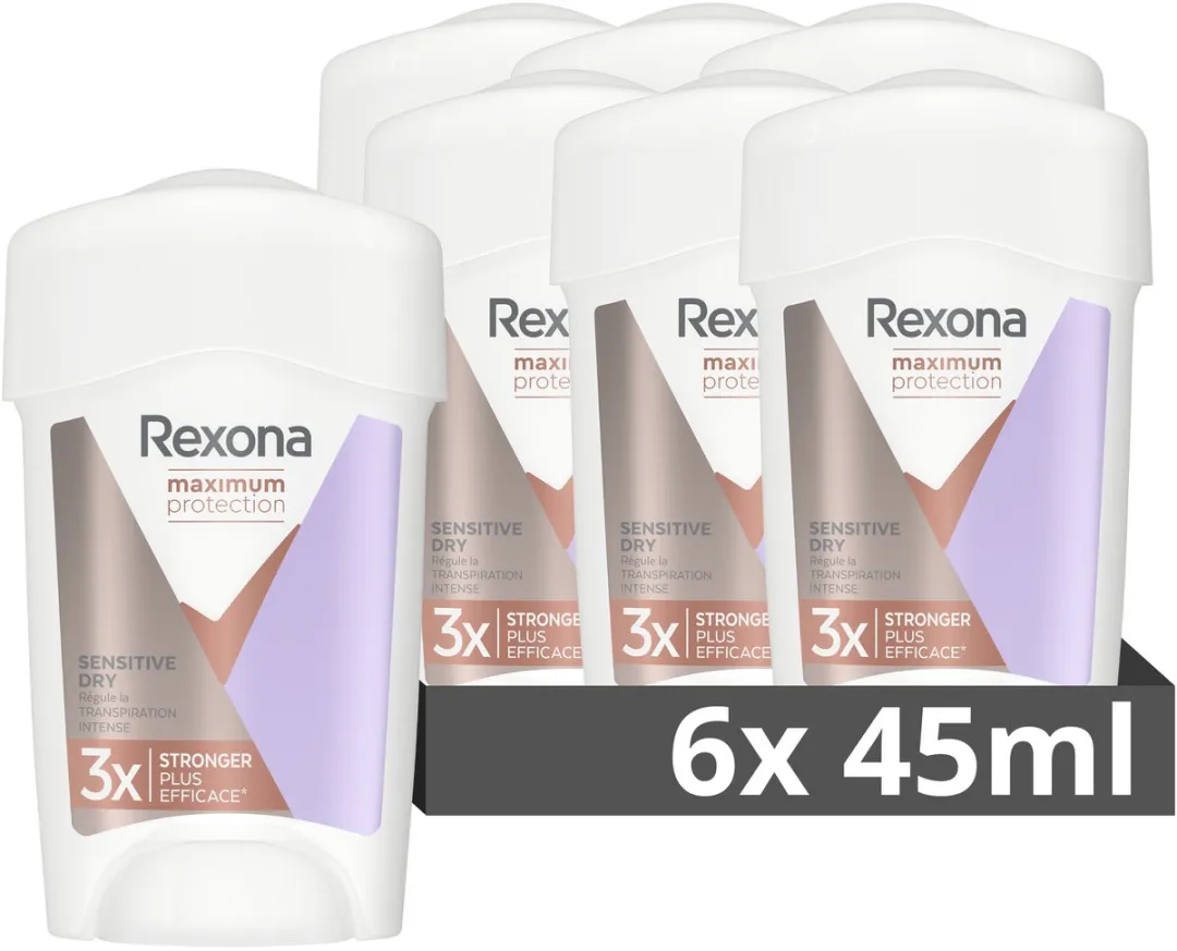 Rexona Women Maximum Protection Anti-transpirant Stick - 6x45ml