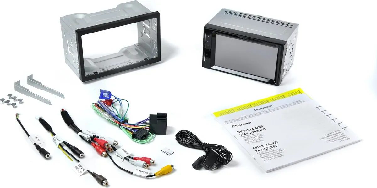 Pioneer DMH-A240DAB Autoradio - 2-DIN - 4x50W - Zwart
