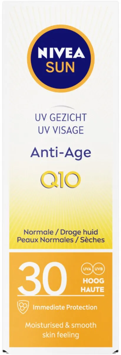 NIVEA Sun Anti-Age Q10 Gezicht Zonnecrème SPF 30
