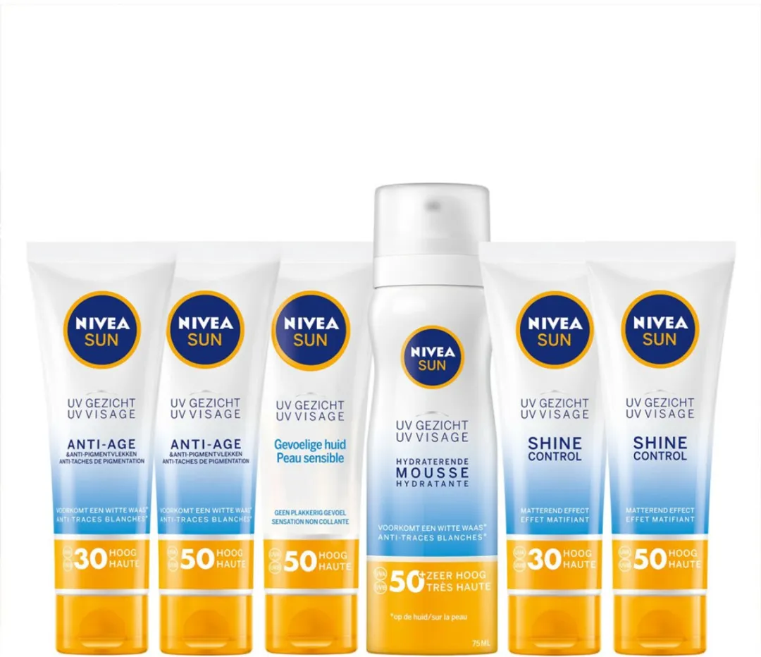 NIVEA Sun Anti-Age Q10 Gezicht Zonnecrème SPF 30 - 150ml