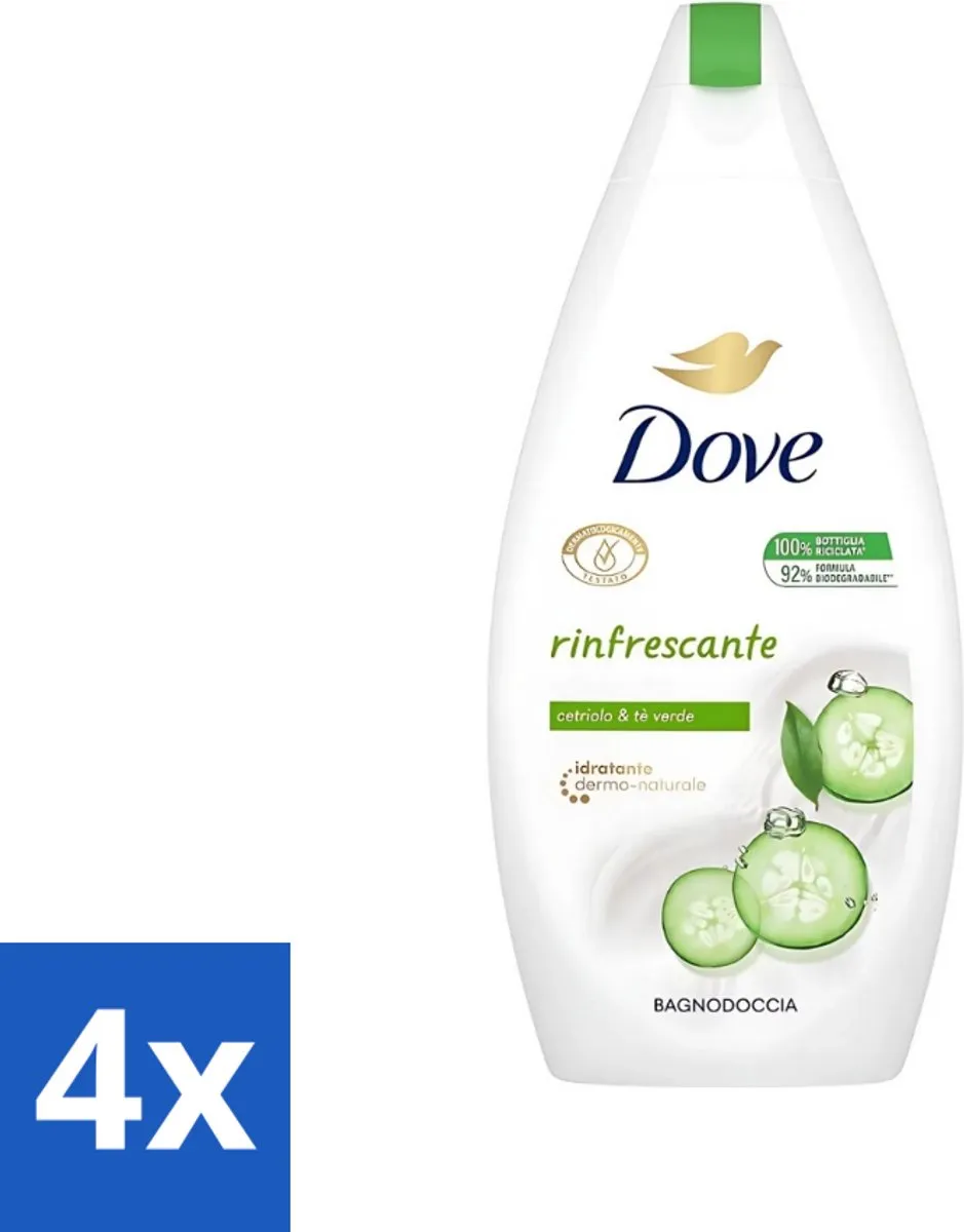 Dove Refreshing Douchegel Komkommer & Groene thee