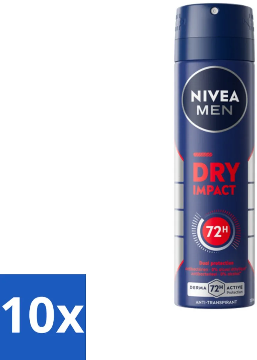 NIVEA MEN Dry Impact Deodorant Spray 150ml