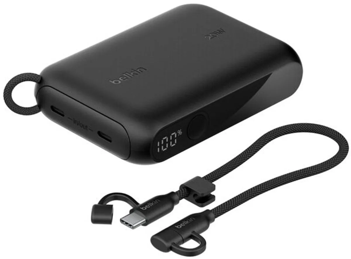 Belkin Power Bank 20W 10.000mAh BPB027hqBK - Zwart