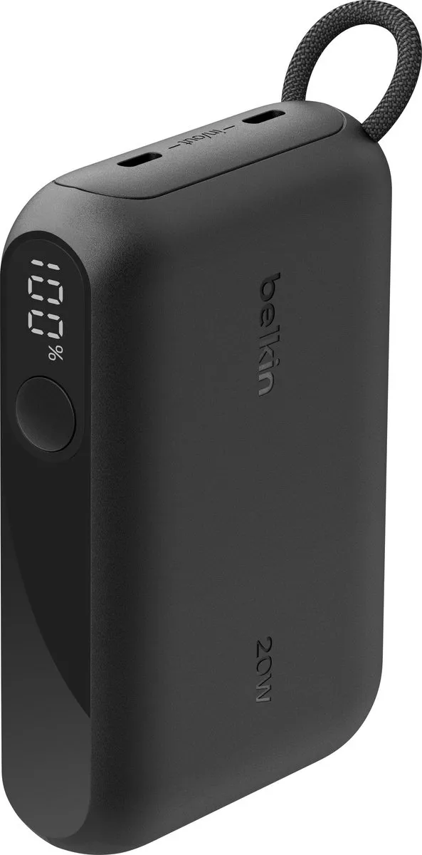 Belkin Power Bank 20W 10.000mAh BPB027hqBK - Zwart