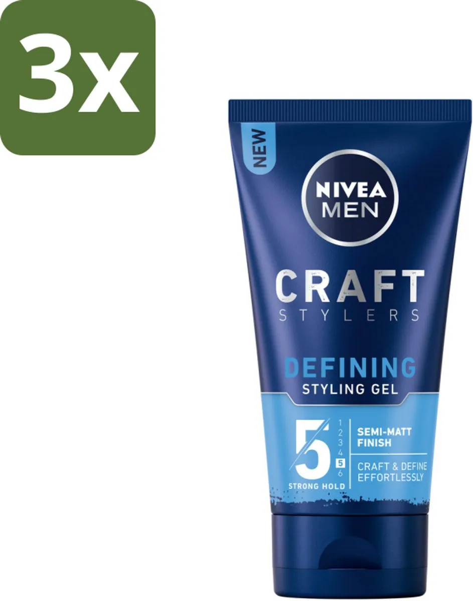 NIVEA MEN Styling Gel Matte Finish 150ml
