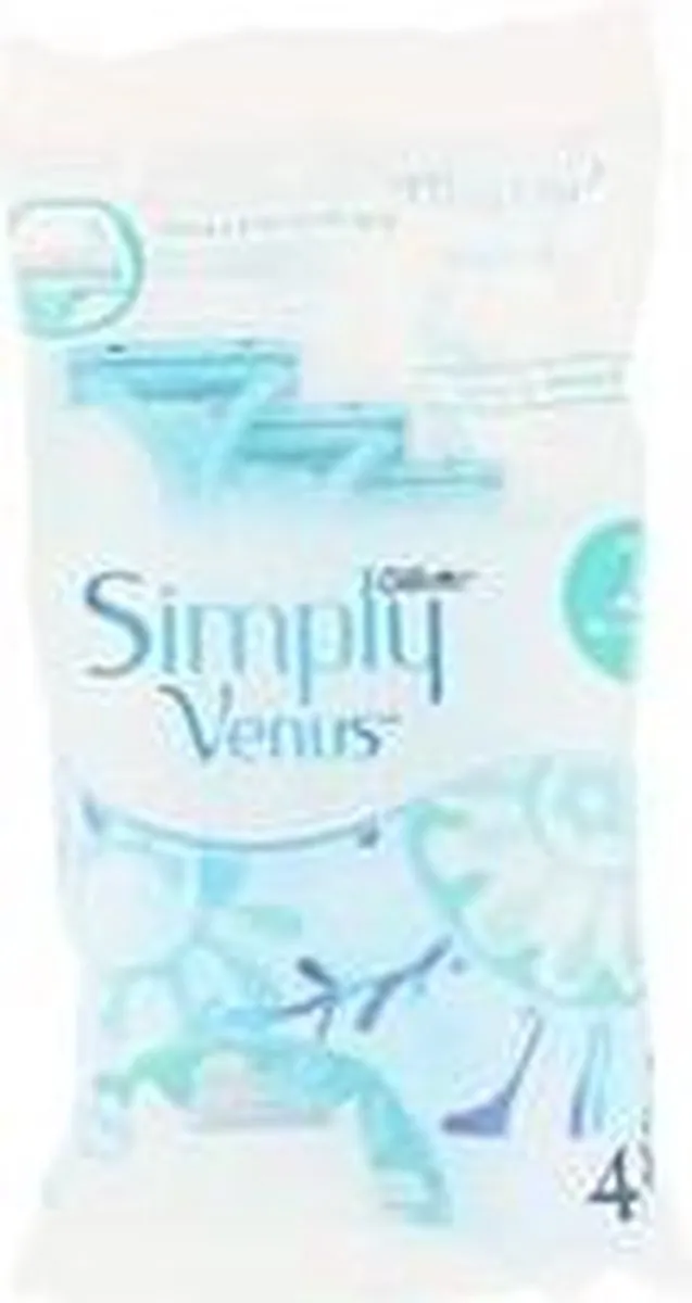 Gillette Venus Simply Basic Wegwerpmesjes 2-delig - 5 Stuks - Roze
