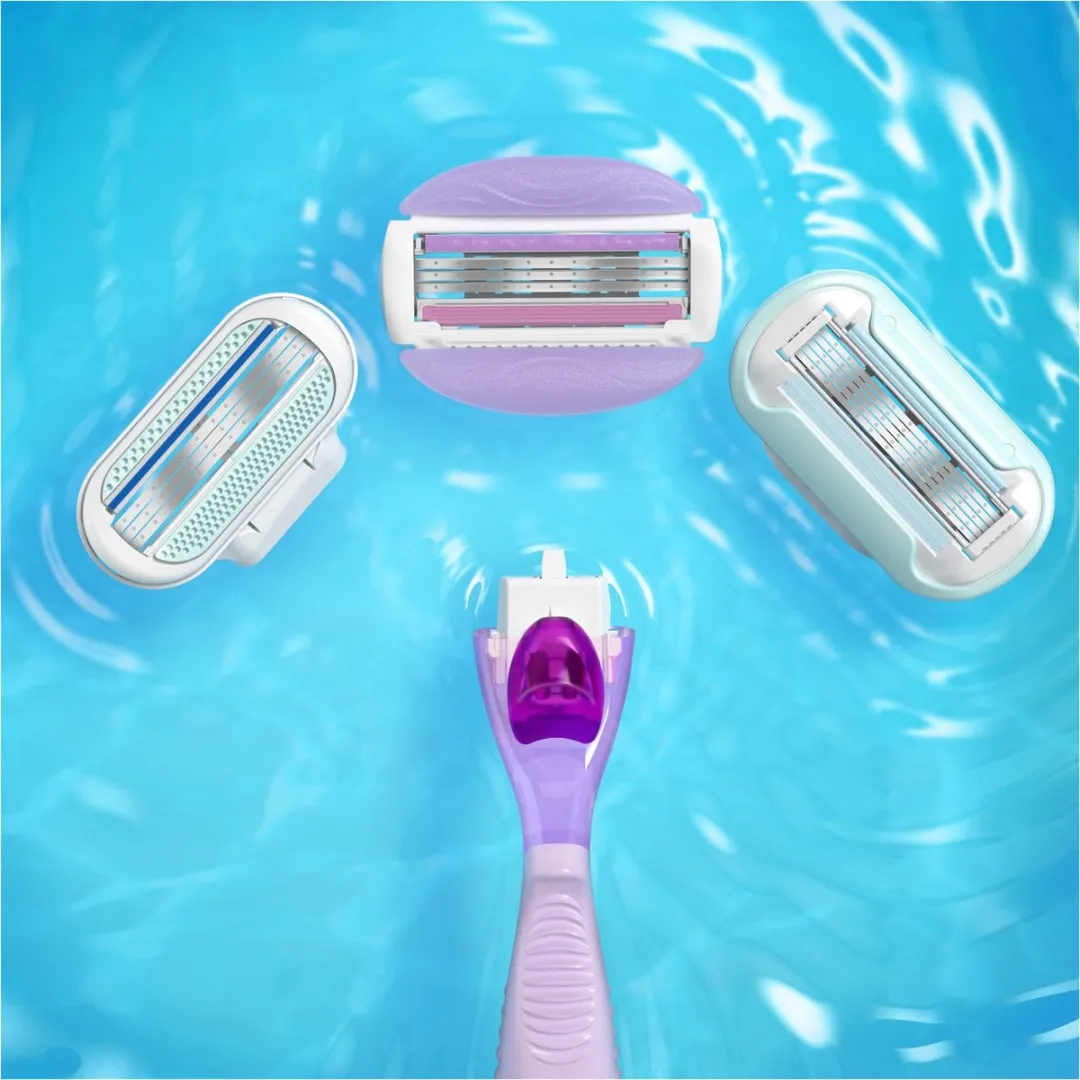 Gillette Venus ComfortGlide Breeze Scheermesjes - 4 Stuks