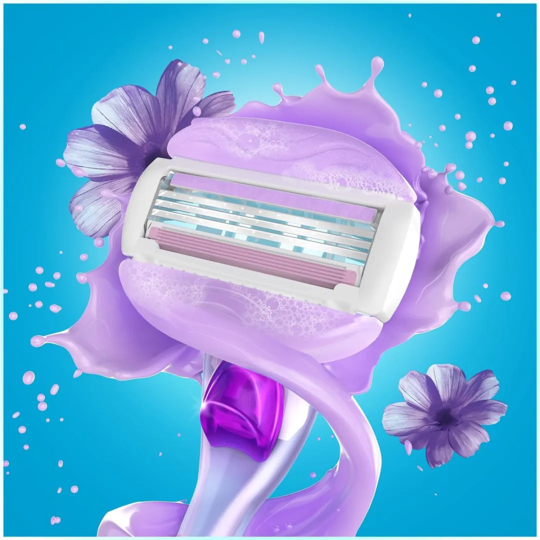 Gillette Venus ComfortGlide Breeze Scheermesjes - 4 Stuks