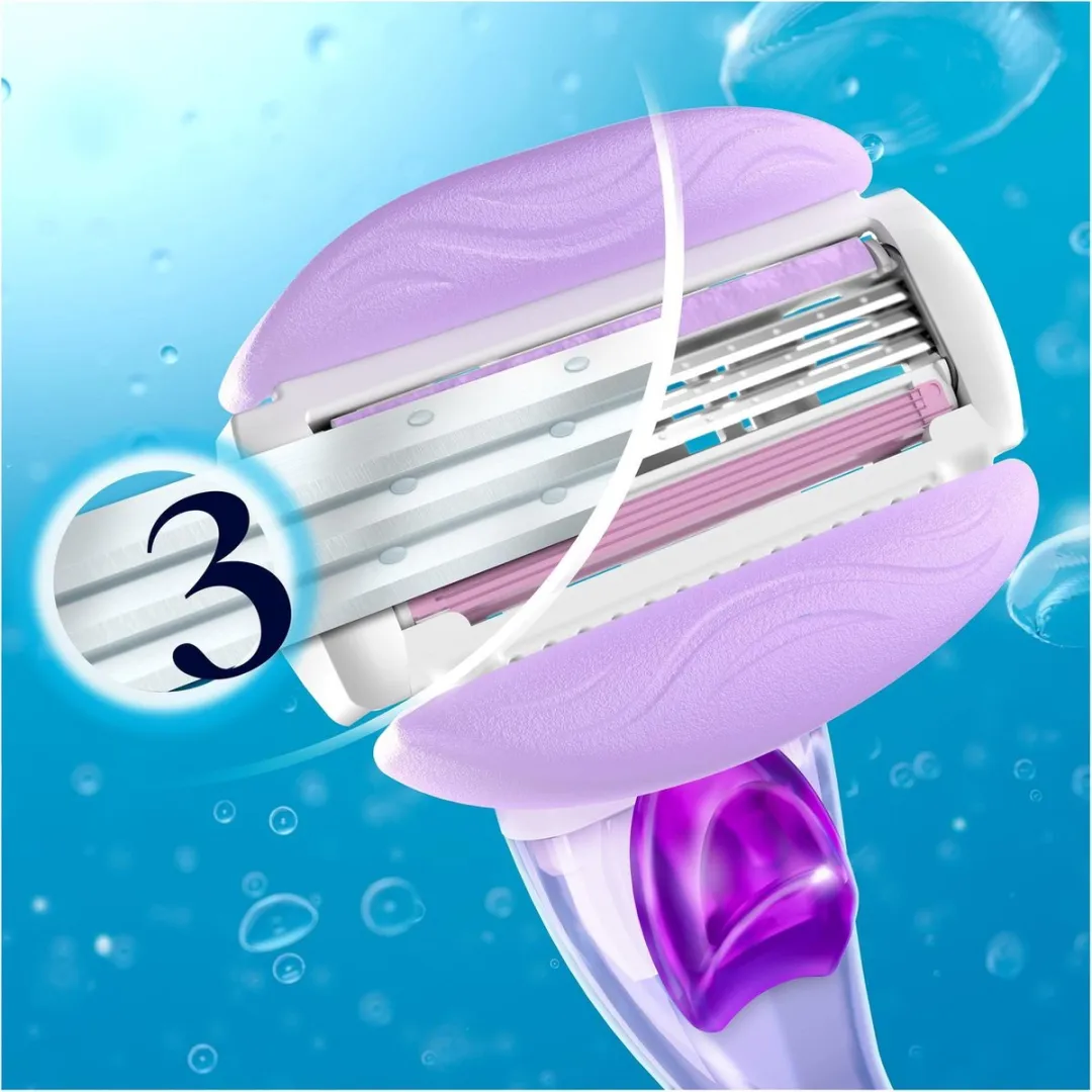 Gillette Venus ComfortGlide Breeze Scheermesjes - 4 Stuks