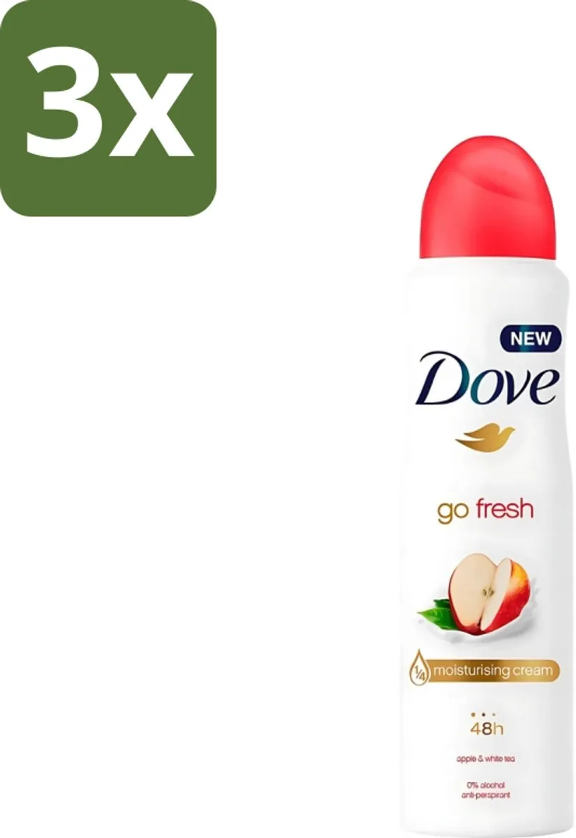 Dove Go Fresh Apple & White Tea Deodorant 750ml