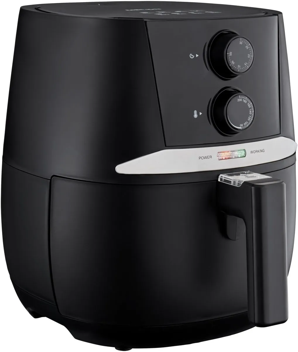 Medion E20 L Airfryer 1400W - 7 Programma's - 3,2L - Zwart