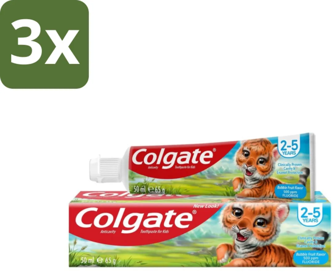 Colgate Bubble Fruit Kindertandpasta 50ml