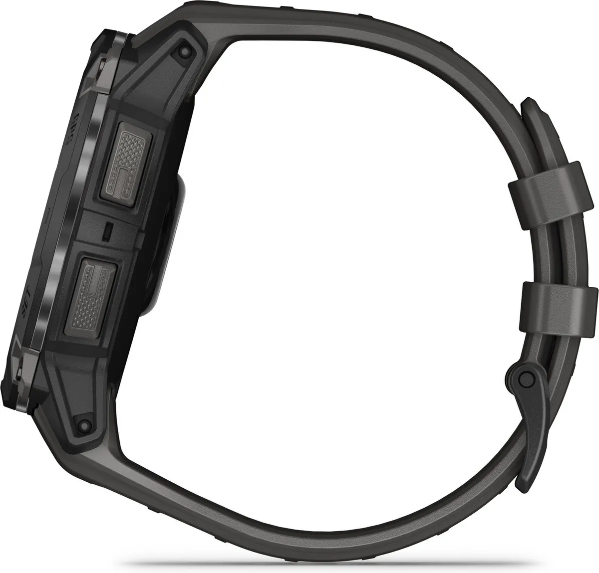 Garmin Instinct 3 - Smartwatch - AMOLED - 50 mm - Black Bezel with Charcoal Band