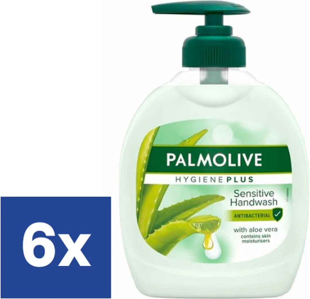 Palmolive Hygiëne Plus Sensitive Handzeep 6x300ml