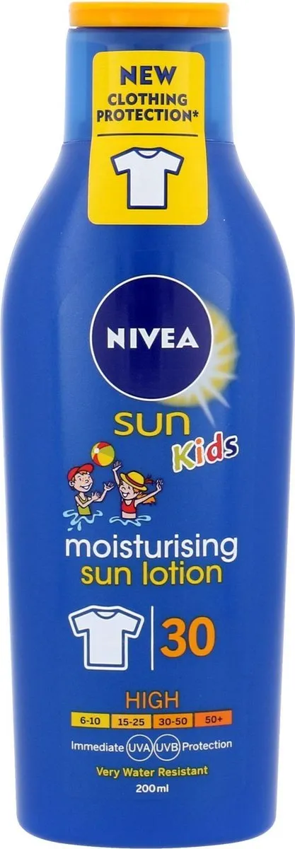 NIVEA Sun Kids Hydraterende Zonnemelk SPF 30 - 200ml
