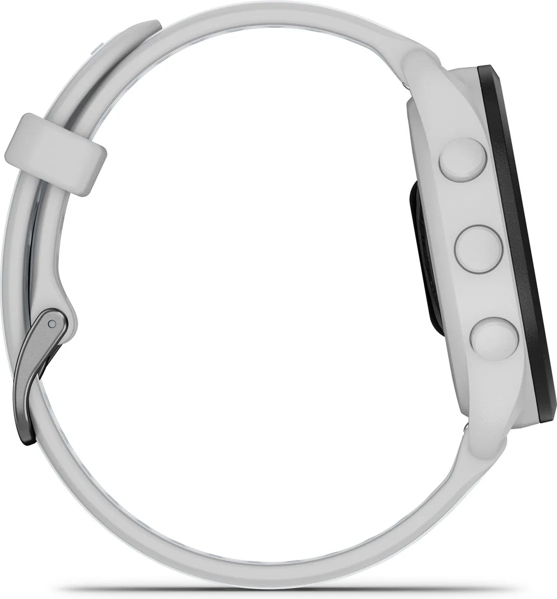 Garmin Forerunner 165 Hardloophorloge - 43mm - Mist Grey/Whitestone