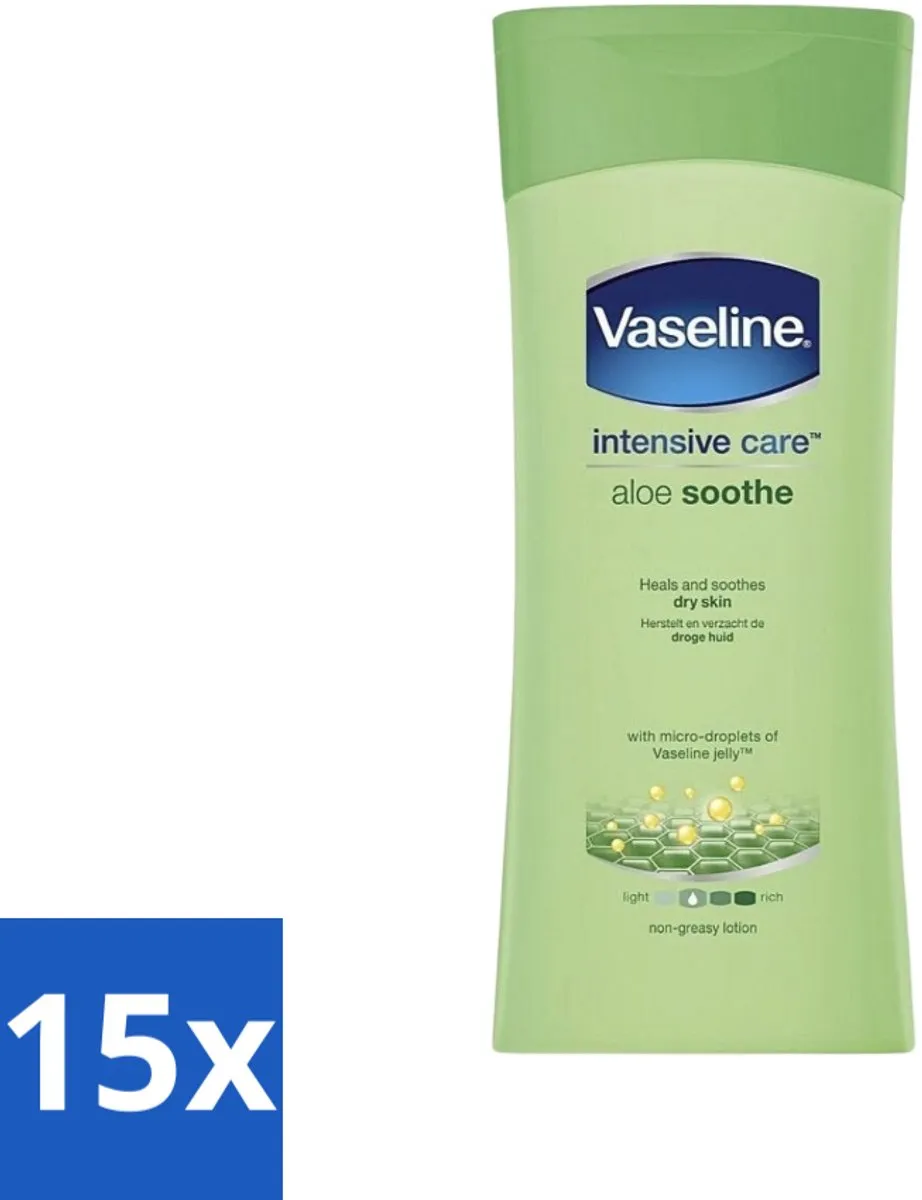 Vaseline Aloe Soothe Bodylotion 400ml