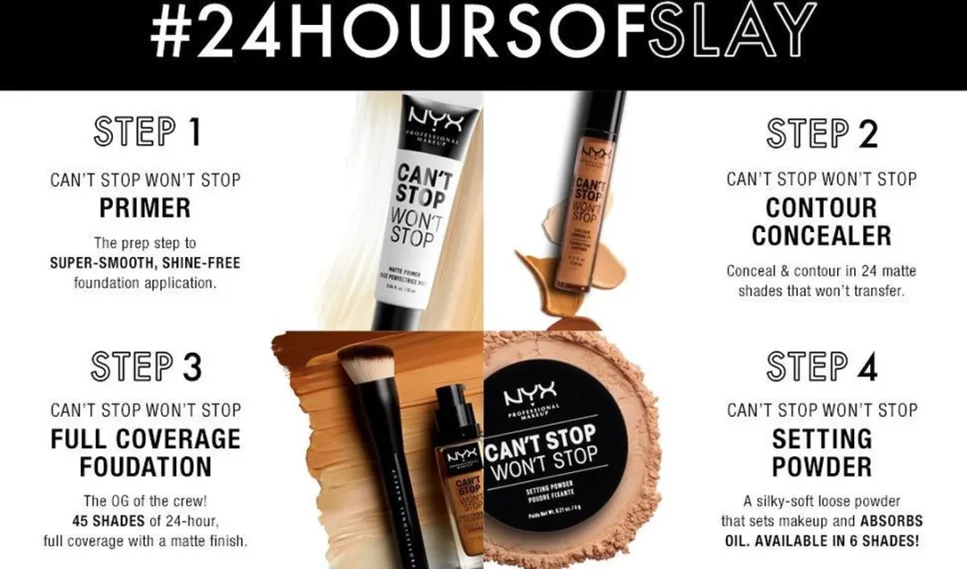 NYX Can't Stop Won't Stop Concealer Alabaster 5.3ml