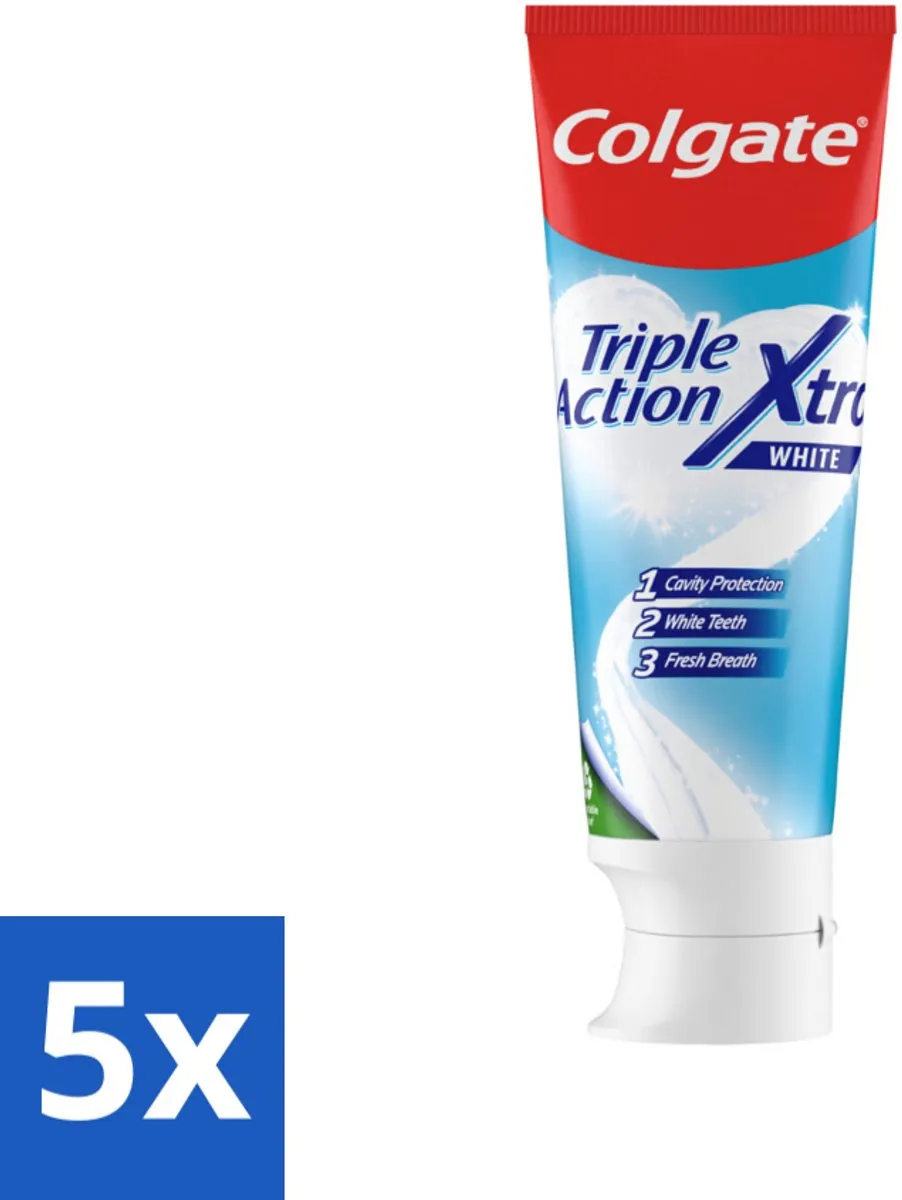 Colgate Triple Action Xtra White Tandpasta 75ml