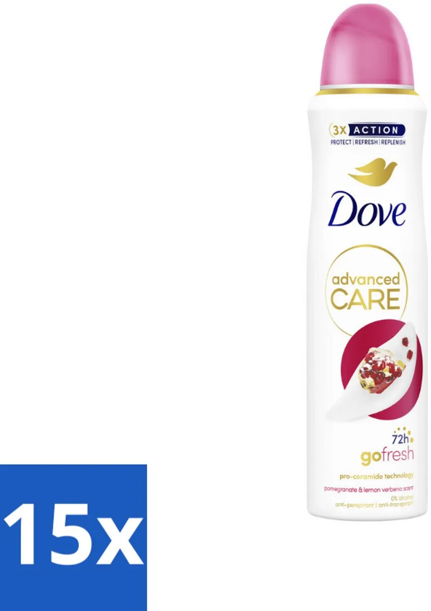 Dove Deodorant Spray Granaatappel & Citroenverbena 150ml